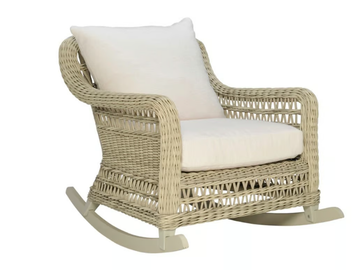 ARBOR - Rocking JanusFiber® armchair with armrests by JANUS et Cie - view 2